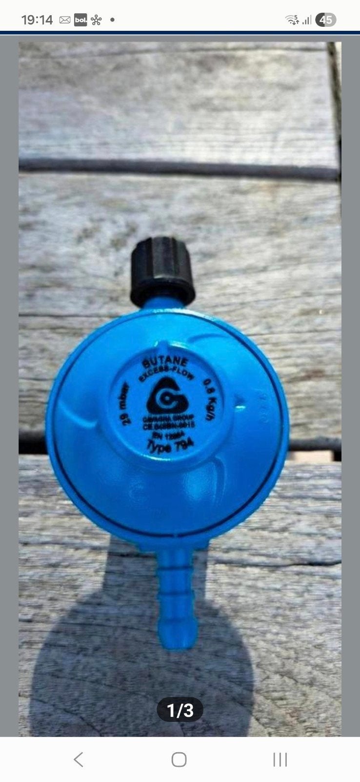 Nieuwe gasontspanner type Campingaz., Caravans en Kamperen, Ophalen of Verzenden, Nieuw