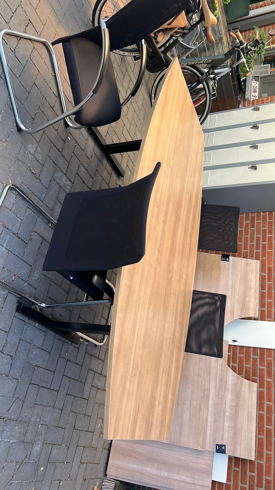 Table de conférence avec 4 chaises, Enlèvement, Comme neuf