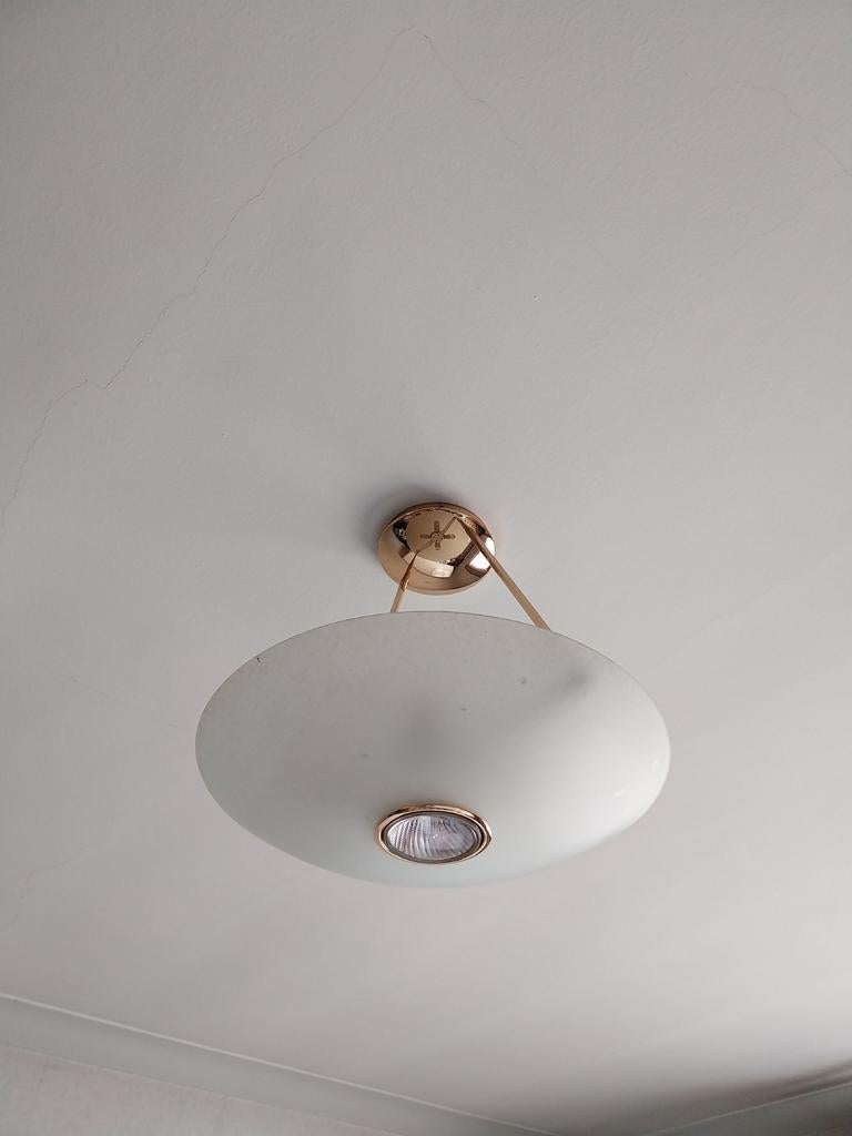 Plafond lamp met 2 wandlampen, Ophalen