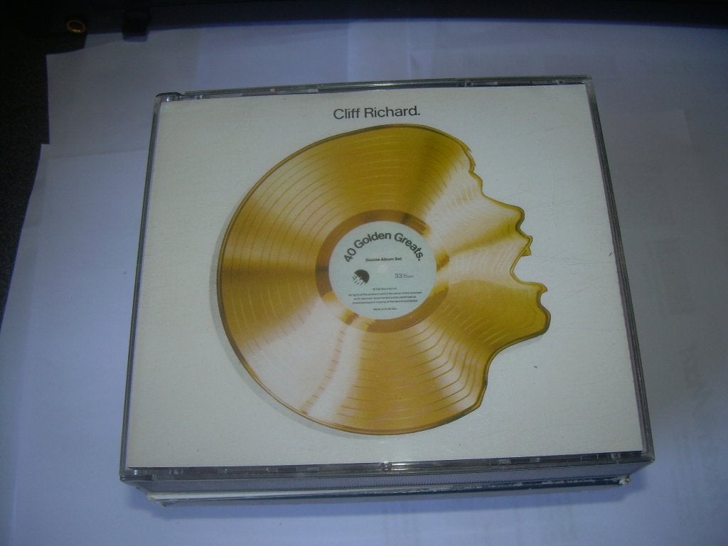 COFFRET DE 2 CD - CLIFF RICHARD - 40 GOLDEN GREATS, Enlèvement ou Envoi, Pop, Premier pressage, Comme neuf