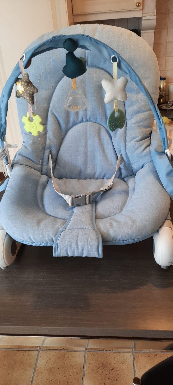 Babyrelax/wipstoel Chicco Blauw, Kinderen en Baby's, Ophalen, Wipstoel, Chicco