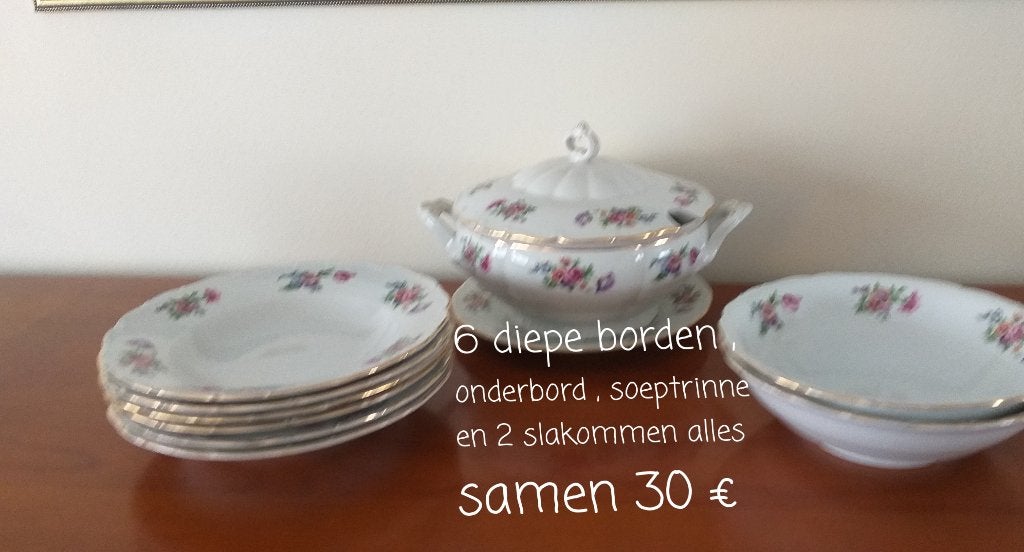 vaisselle vintage, Maison & Meubles, Enlèvement, Comme neuf, Vintage