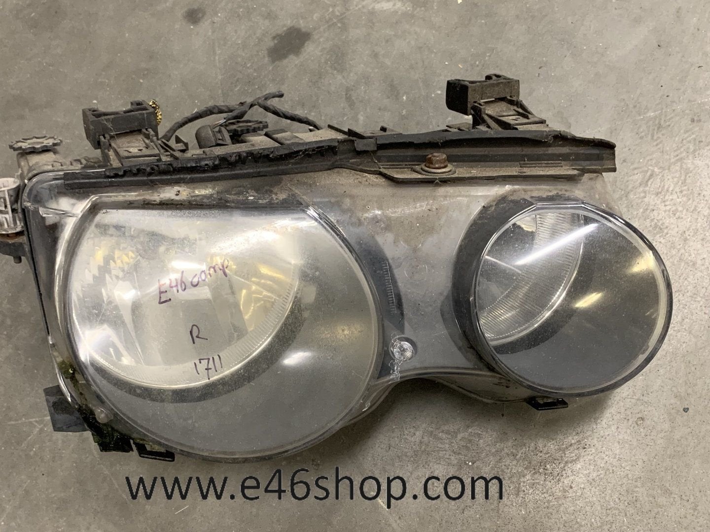 KOPLAMP BMW E46 COMPACT RECHTS, -, Utilisé, -, Enlèvement ou Envoi