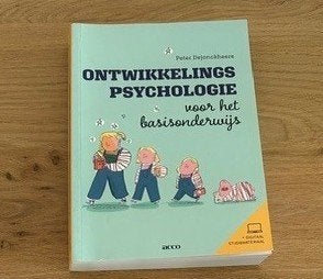 Ontwikkelingspsychologie voor het basisonderwijs, Boeken, Studieboeken en Cursussen, Peter Dejonckheere, Hoger Onderwijs, Ophalen of Verzenden