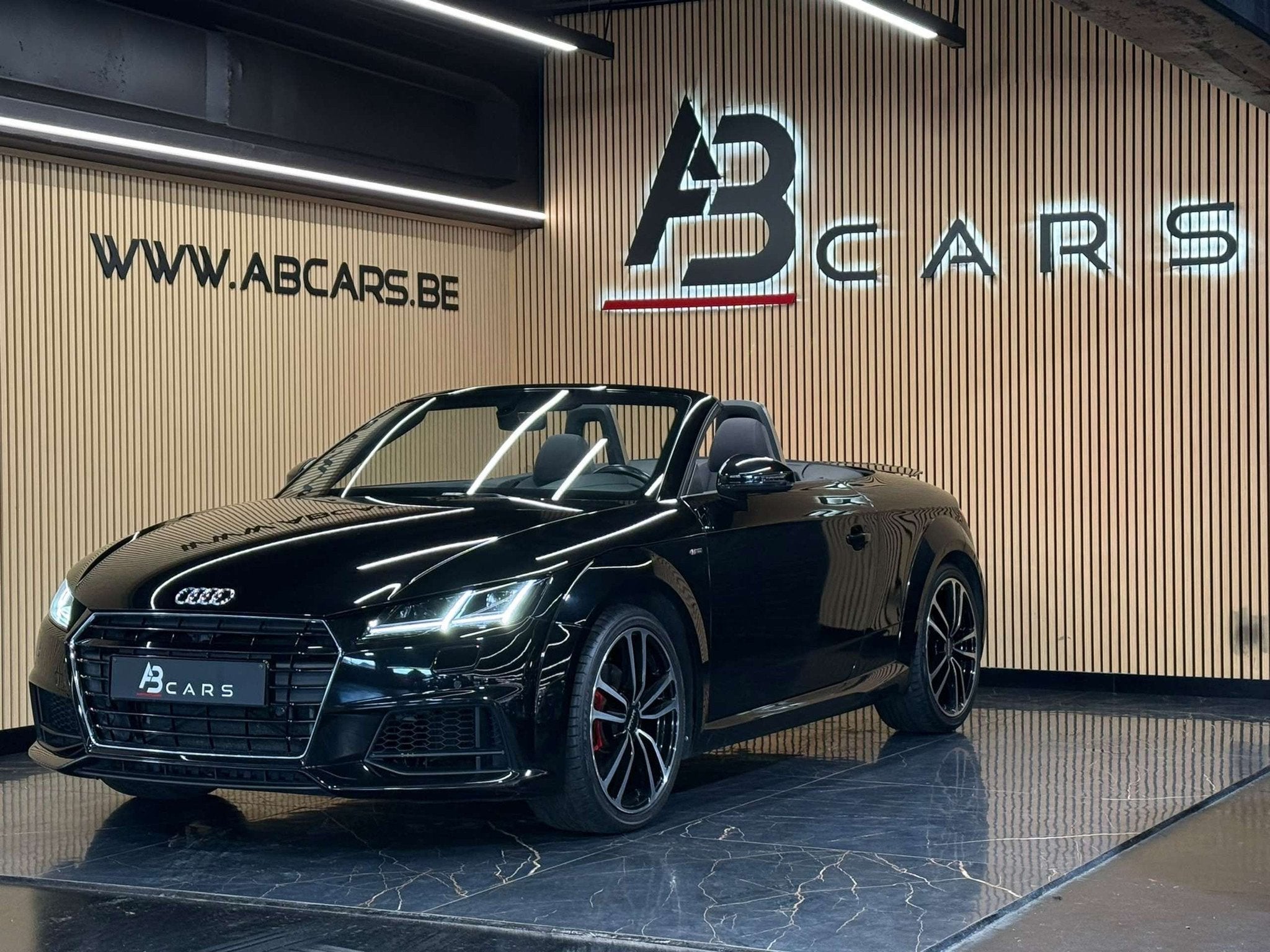 Audi TT CABRIOLET 1.8 TFSI S tronic * S LINE * GARANTIE 12 M, Auto's, Automaat, 4 cilinders, Zwart, Bedrijf