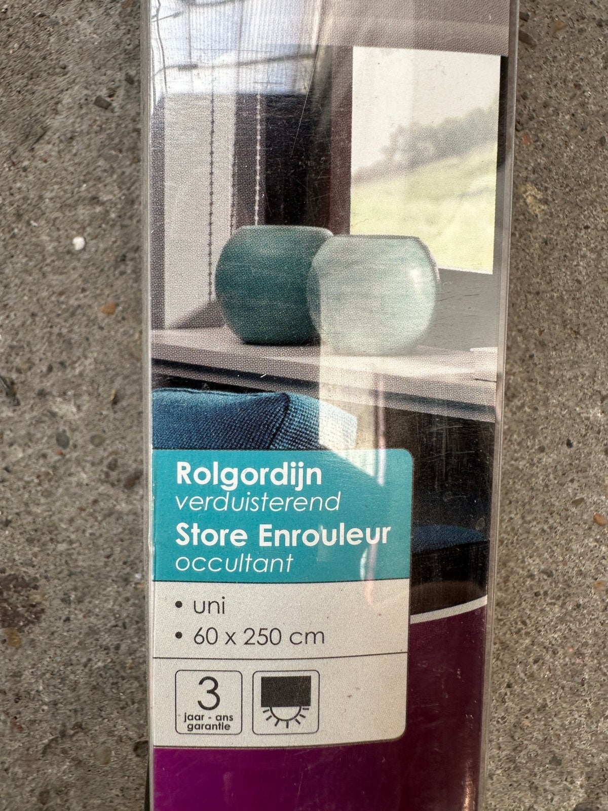 Verduister rolgordijn, Ophalen, Nieuw, Rolgordijn