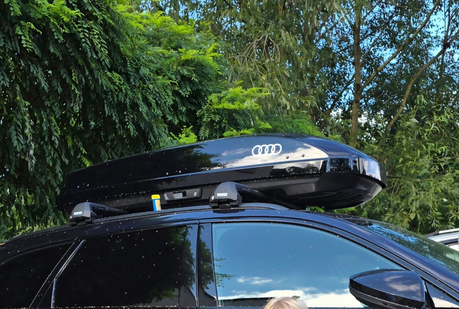 Coffre de toit avec barres de toit, Autos : Divers, Coffres de toit, Enlèvement