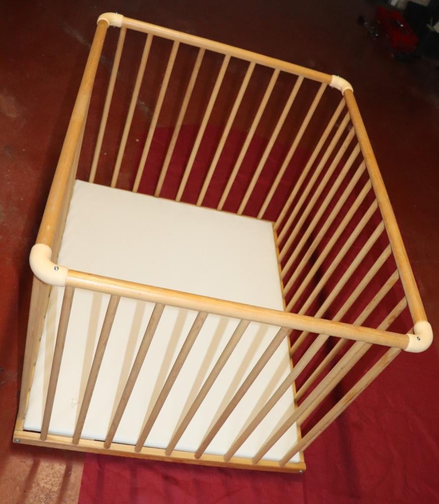 Parc pour bébé, Enlèvement, Utilisé, Rectangulaire, Roulettes