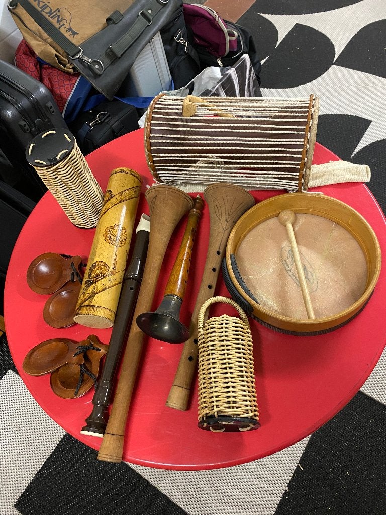Lot petits instruments de percussion, Musique & Instruments, Percussions, Utilisé, Autres types, Enlèvement