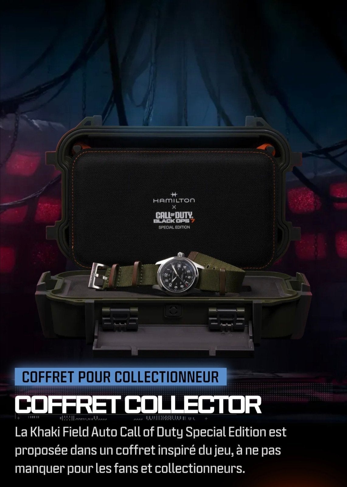 Montre Hamilton Khaki Field Call of Duty, Ophalen, Nieuw