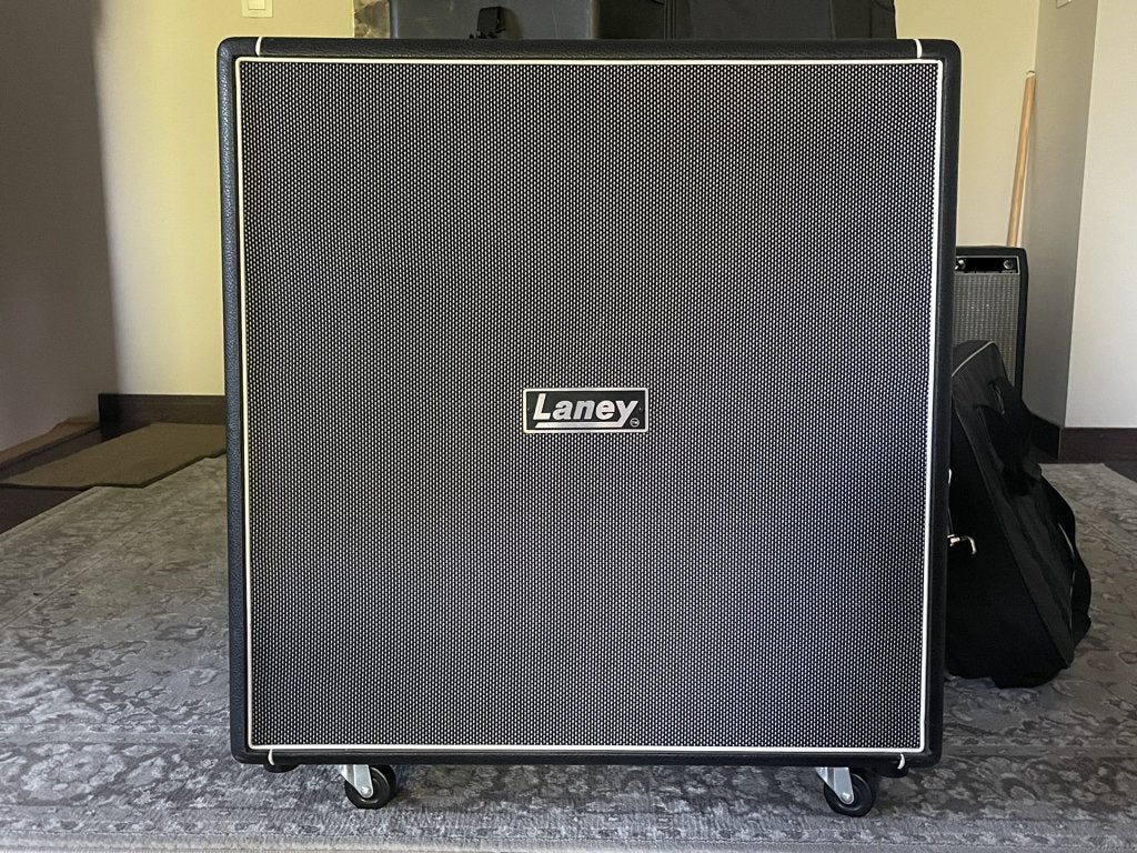 Laney LA212 supergroup cabinet 2x12", Muziek en Instrumenten, Ophalen, Gebruikt, Gitaar, 50 tot 100 watt
