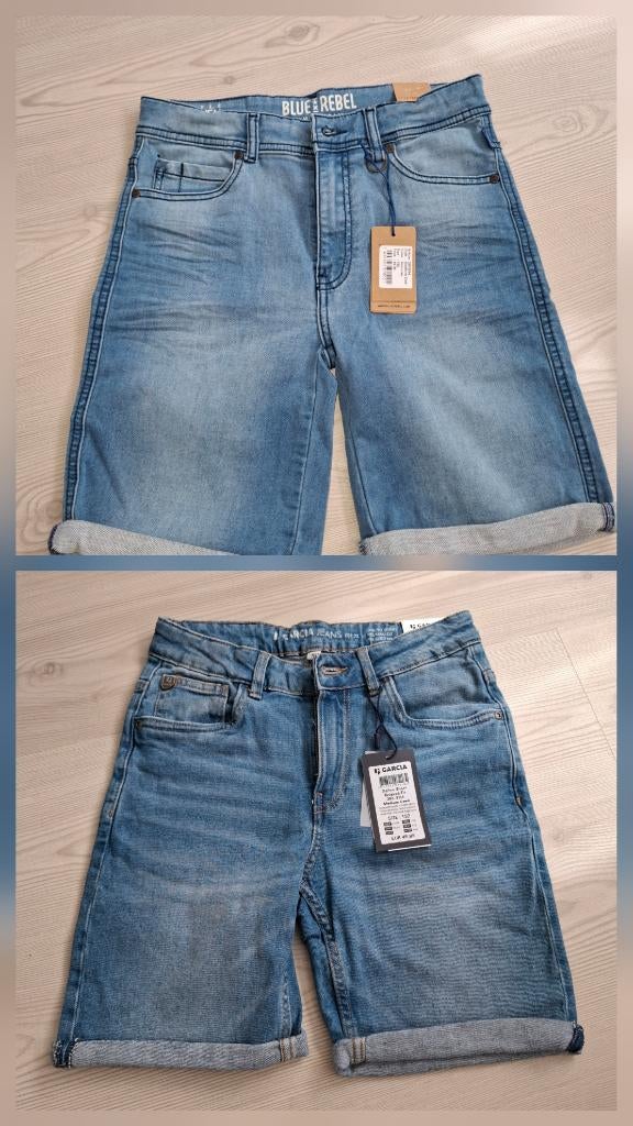 2 x taille courte 152, Enlèvement ou Envoi, Neuf, Garçon, Pantalon