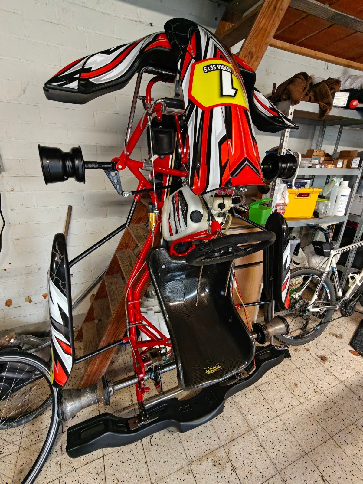 Kart chassis Italcorse, Enlèvement
