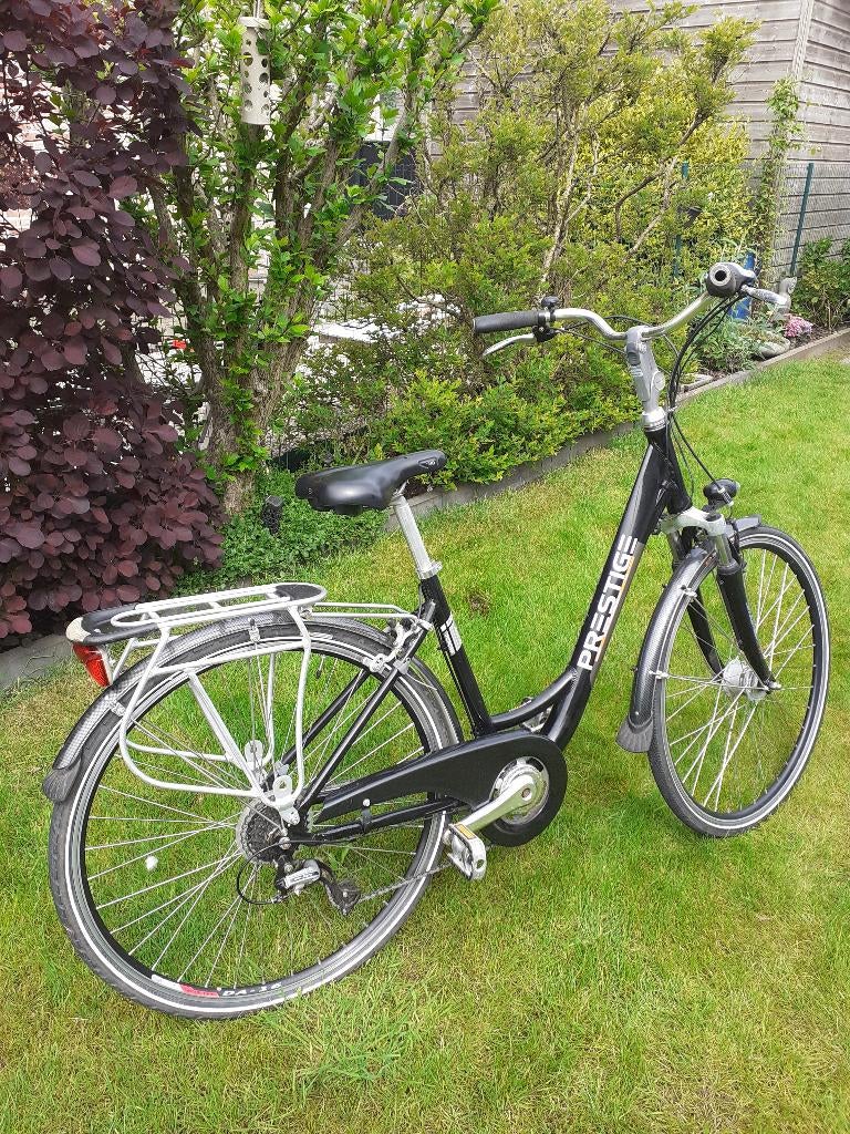 damesfiets, Fietsen en Brommers, Ophalen, Gebruikt, Velgrem, 47 tot 50 cm