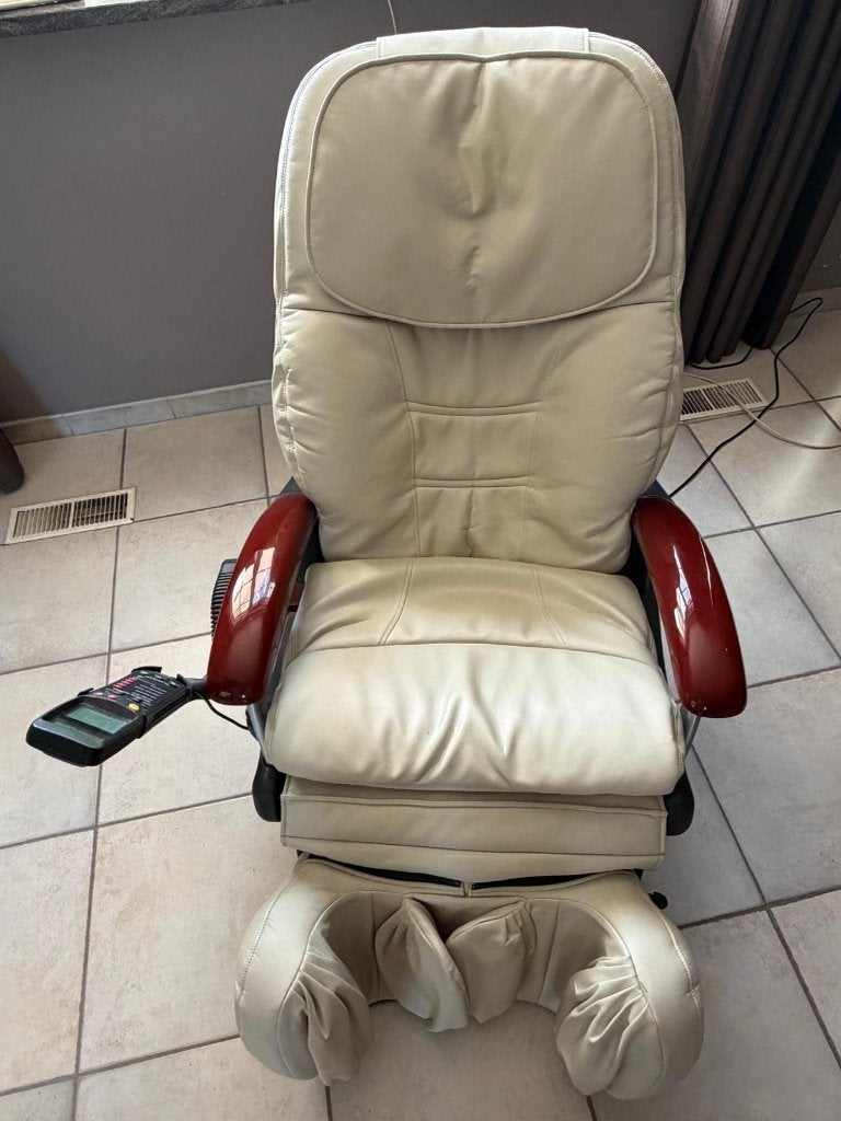 Elektrische masagastoel, Sport en Fitness, Massageproducten, Ophalen, Gebruikt, Massagestoel of Kussen