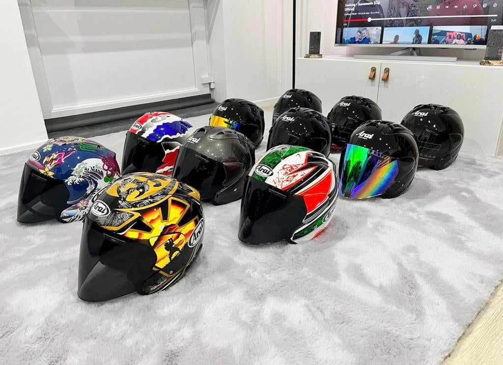 Casque Arai visière interchangable L/XL/XXL, Enlèvement ou Envoi, L, Arai