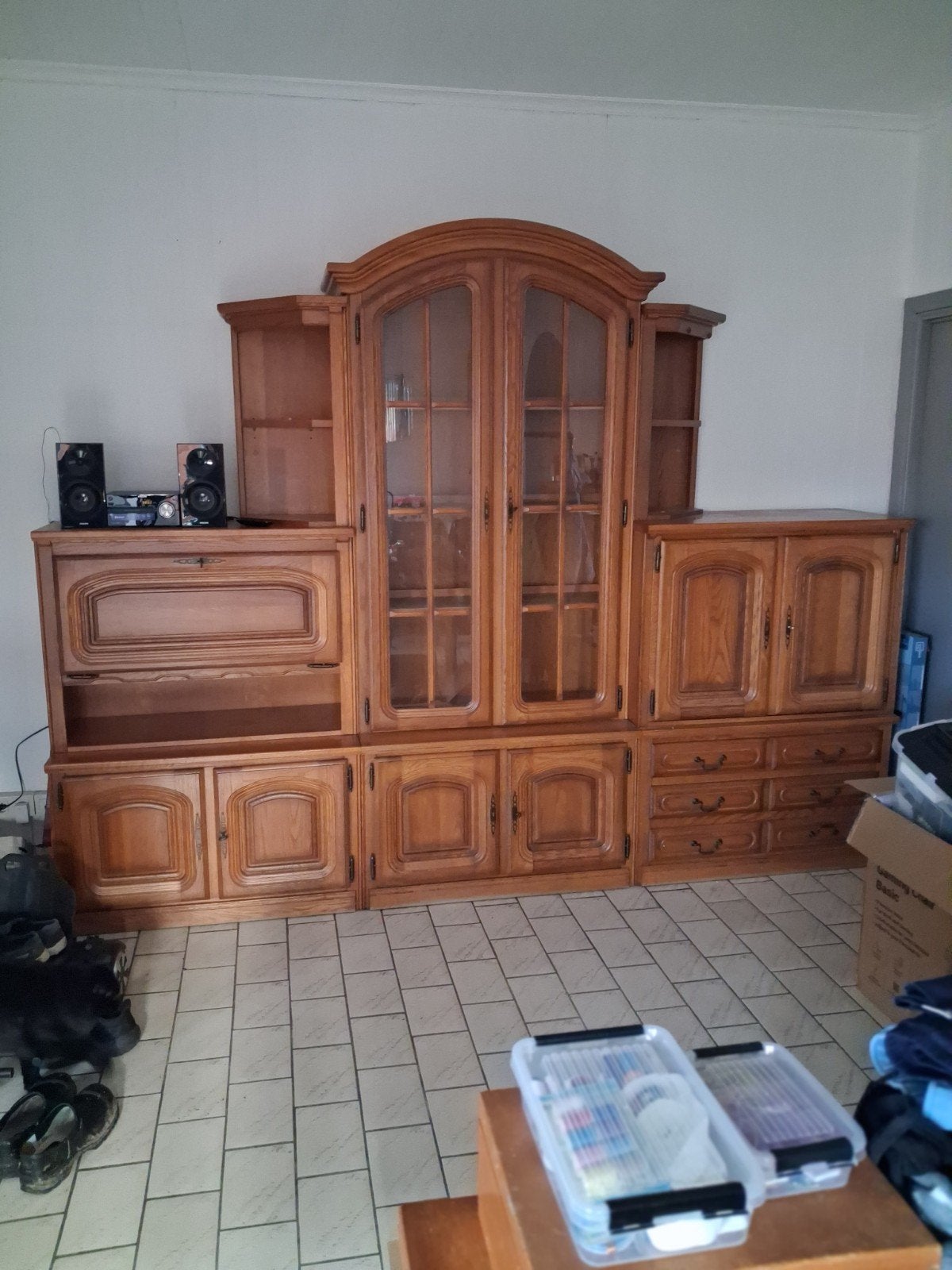 wandkast, Huis en Inrichting, Kasten | Wandmeubels, Ophalen, Gebruikt