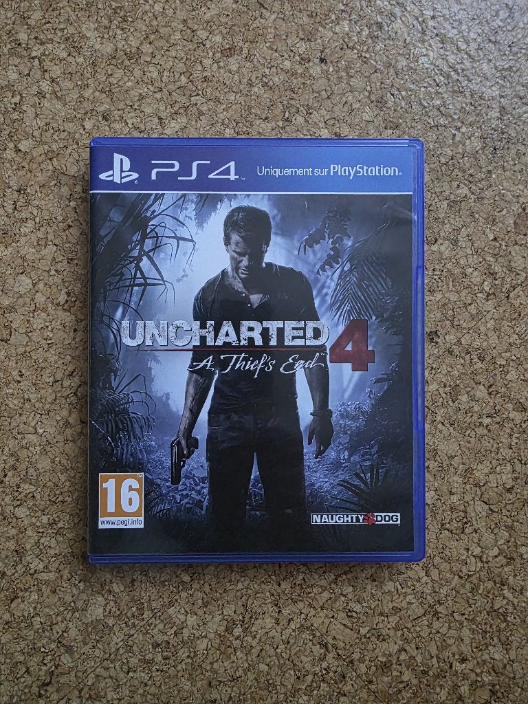 Set van 3 PS4-games (Uncharted 4, F1 2021, FIFA 22), Online, Verzenden, Overige genres, Zo goed als nieuw