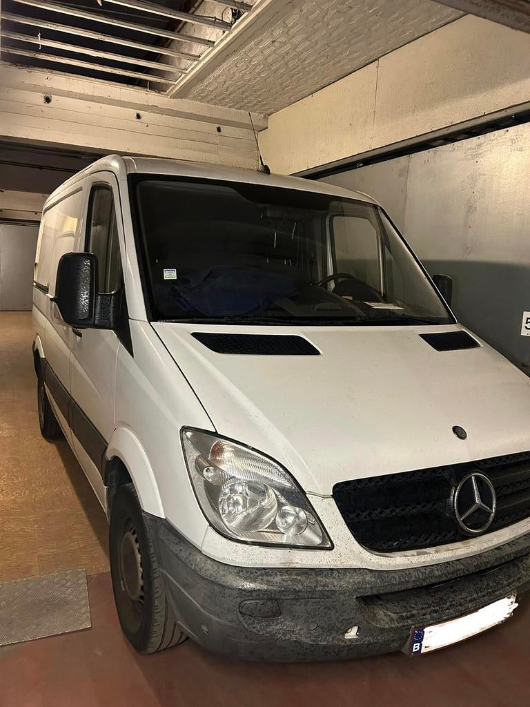 Mercedes Sprinter 2013 – Automaat – Goed onderhouden, Achat, 2 places, Noir, Diesel
