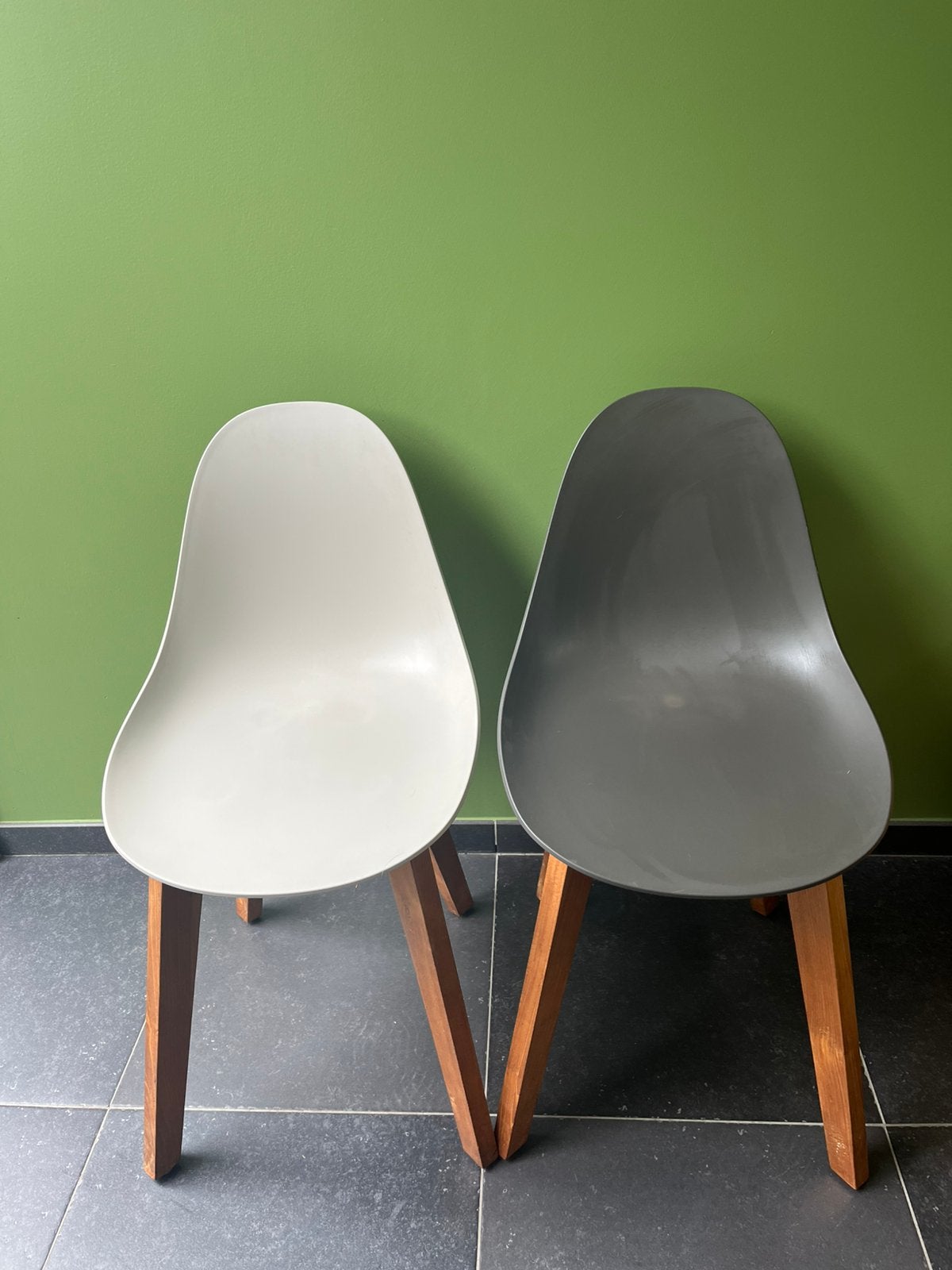 Stoelen teak voor binnen, Enlèvement, Cinq, Six Chaises ou plus, Utilisé, Bois