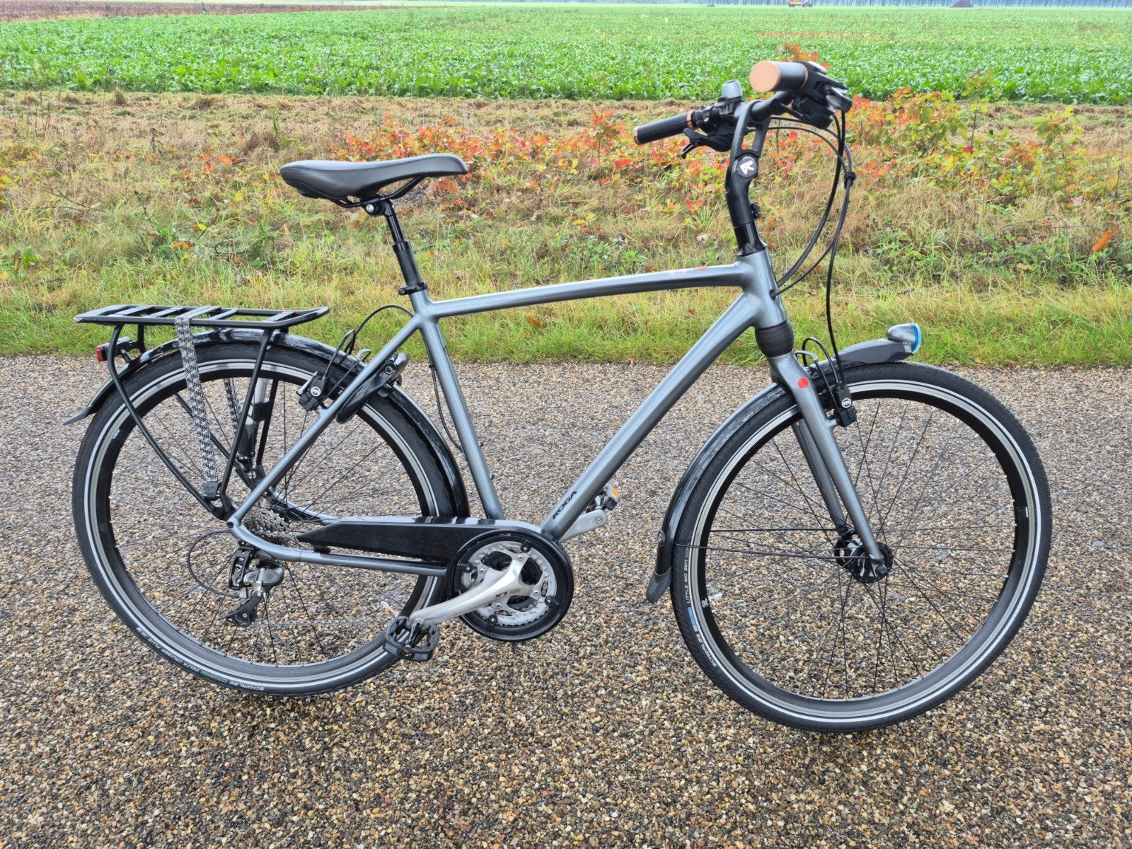 Koga Venya 7.0, maat 54 cm, LX groep 30 versn. mooie staat!, Fietsen en Brommers, Ophalen, 28 inch, Vering, Velgrem