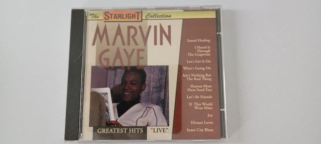 Cd Marvin Gaye greatest hits live, Ophalen of Verzenden, Zo goed als nieuw, Live-album, Soul