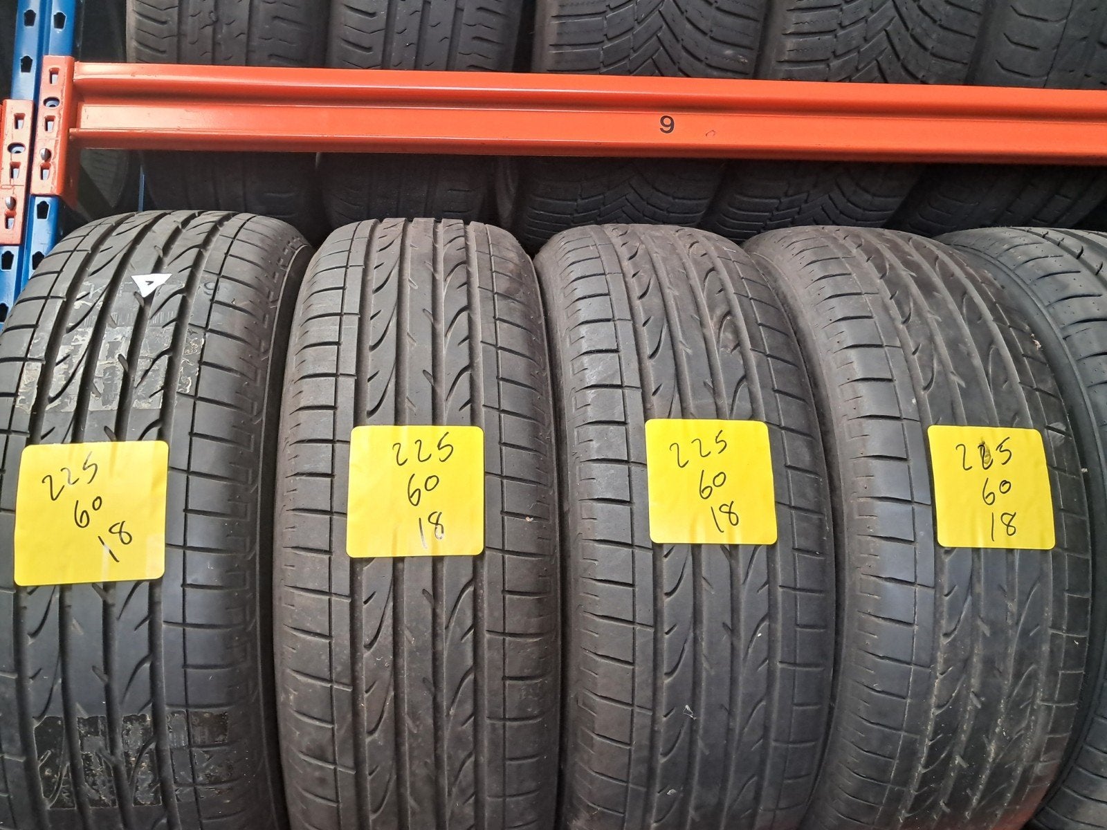 2256018 225/60/18 225/60r18 été Bridgestone, Enlèvement