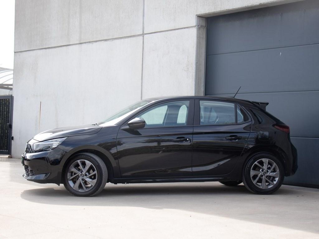 Opel Corsa 1.2 AT8 100PK|CAMERA|CARPLAY|DODEHOEK, Auto's, Opel, Zwart, 100 pk, 74 kW, Corsa