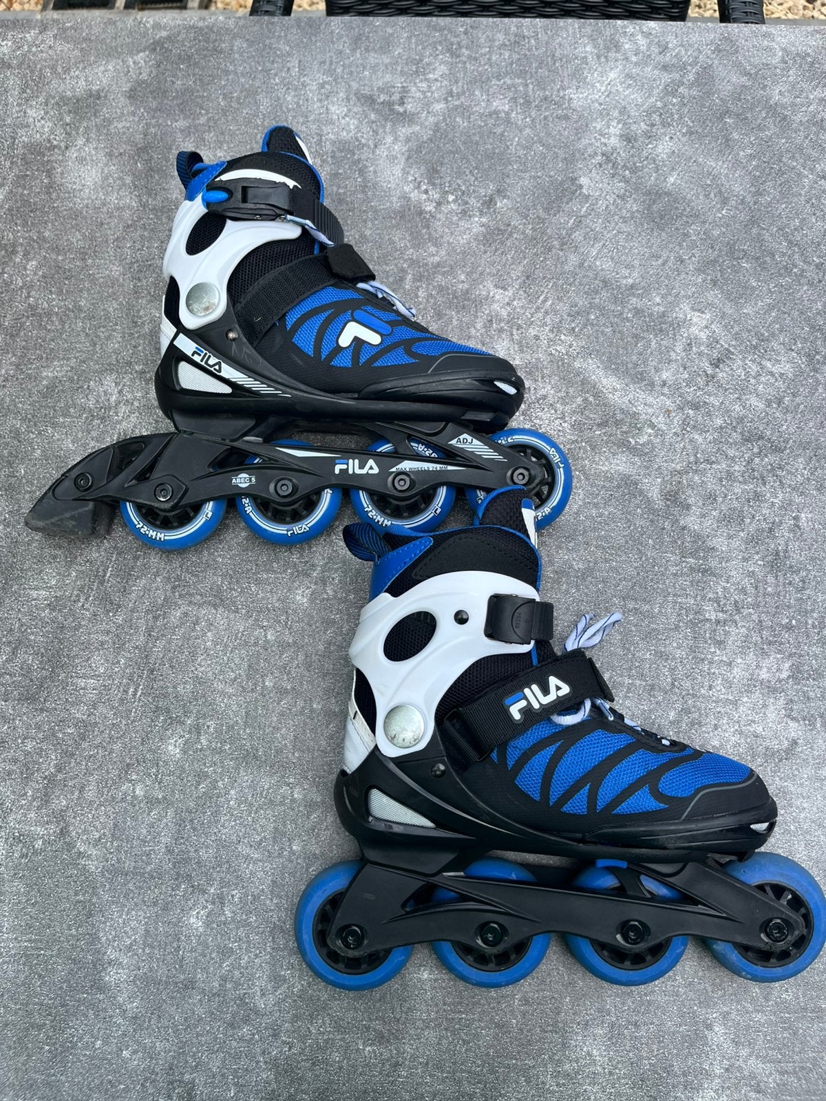 Inline skates, Ophalen, Zo goed als nieuw