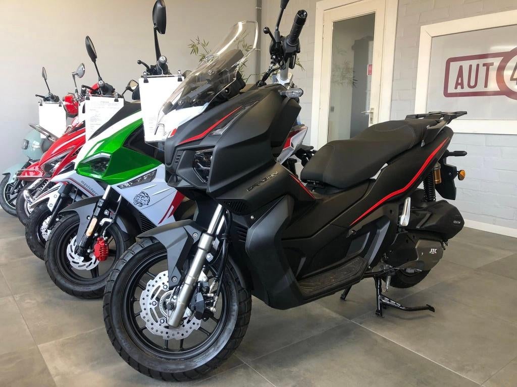 JTC   Dragon Scooter   125  cc, Motoren, Ophalen