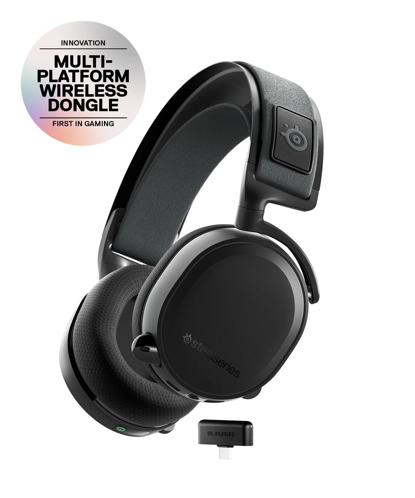 Steelseries arctis 7+ headset playstation, Verzenden, Zo goed als nieuw, PlayStation 4, Draadloos