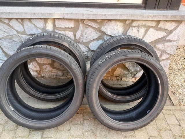 Pirelli P Zero RunFlat Breedset 19 inch (Origineel BMW ), Auto-onderdelen, Gebruikt, 255 mm, Band(en), Personenwagen
