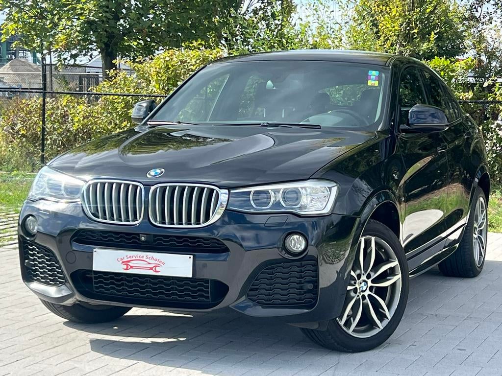 Bmw x4 3.0d xdrive 2016 / M pack, Auto's, BMW, Automaat, 4 deurs, Blauw, Leder