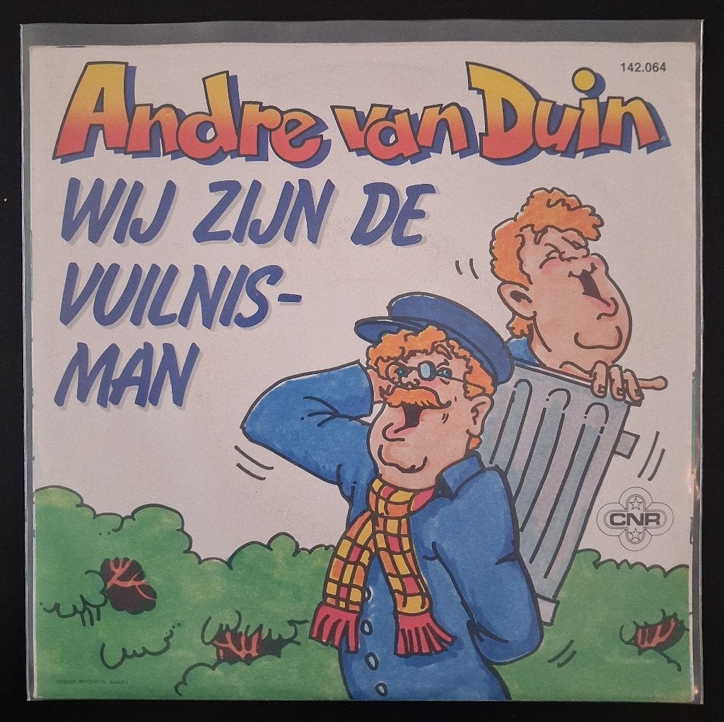 7" Andre van Duin – Wij Zijn De Vuilnisman (CNR 1984) VG+, En néerlandais, 7 inch, Utilisé, Envoi