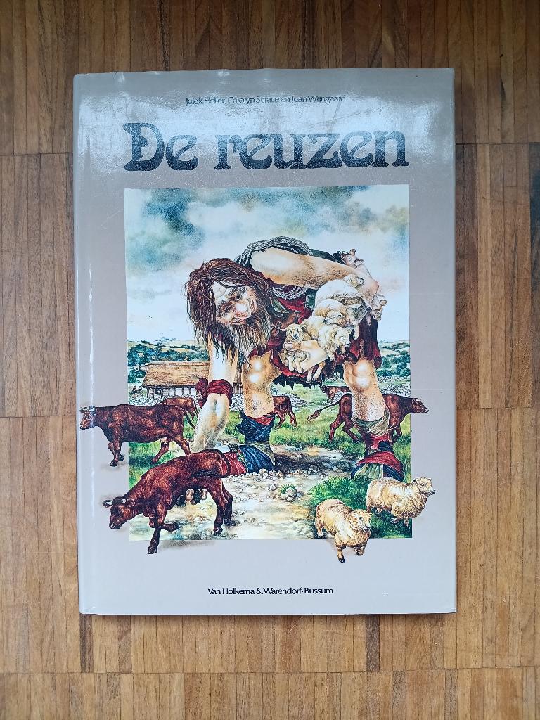 Prachtig prentenboek: De reuzen uit 1980, Boeken, Ophalen of Verzenden, Zo goed als nieuw, Prentenboek