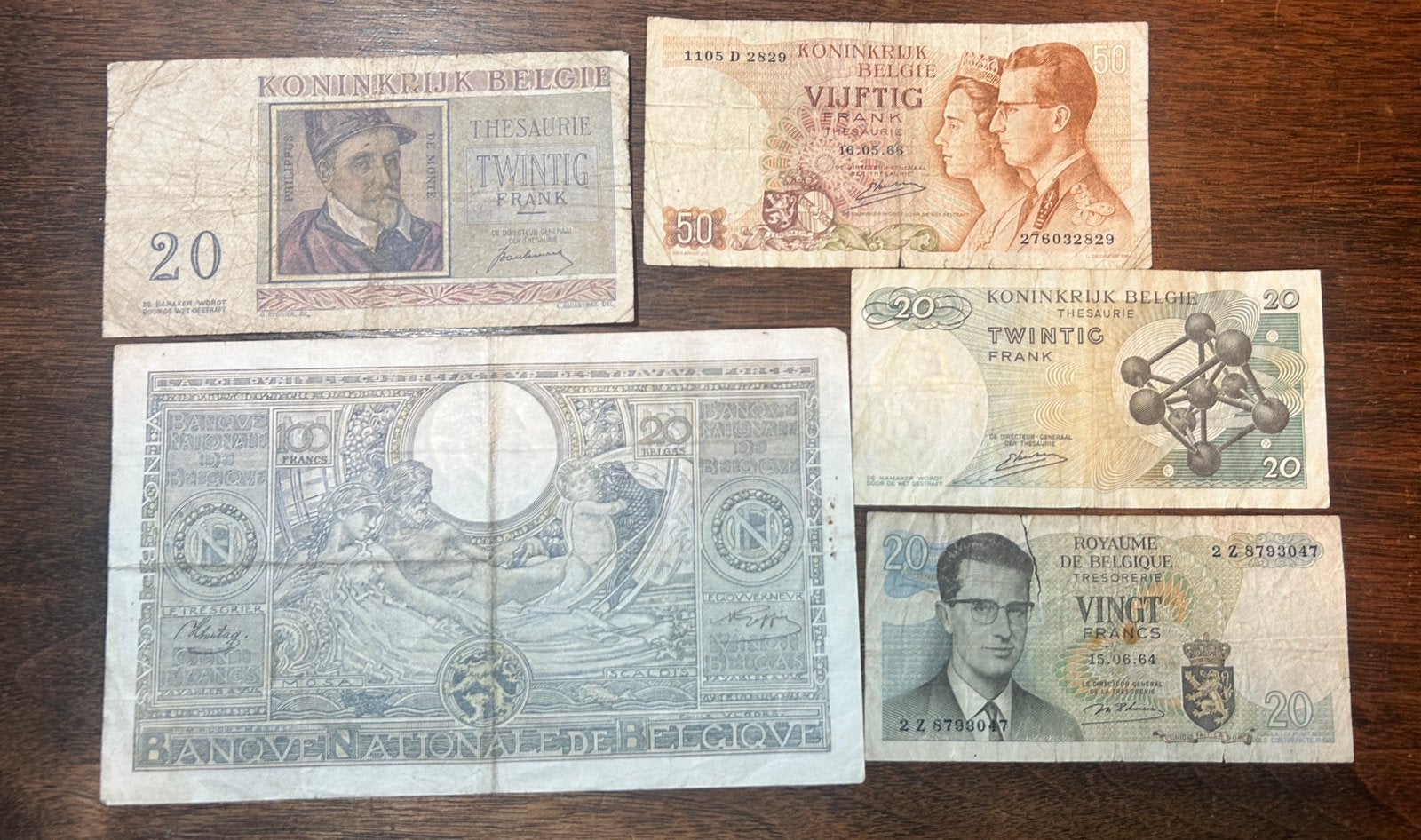 Anciens billets de banque., Enlèvement ou Envoi