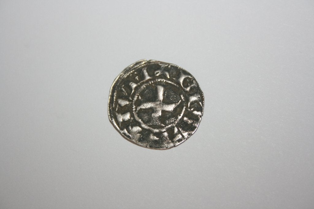 Middeleeuwse zilveren munt – Denier Franche-Comté - 1200 AD, Verzenden