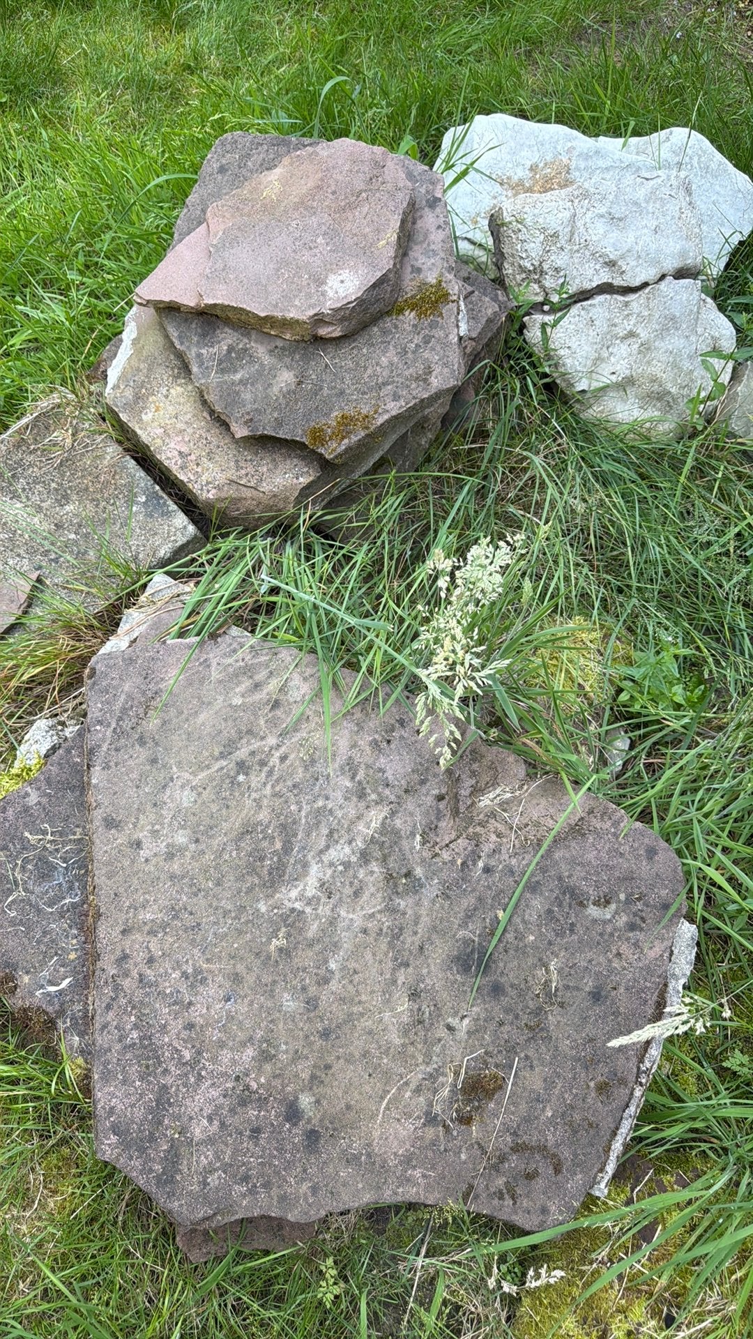 Natuursteen tegels, Ophalen, Gebruikt, Overige typen, 5 tot 10 m²