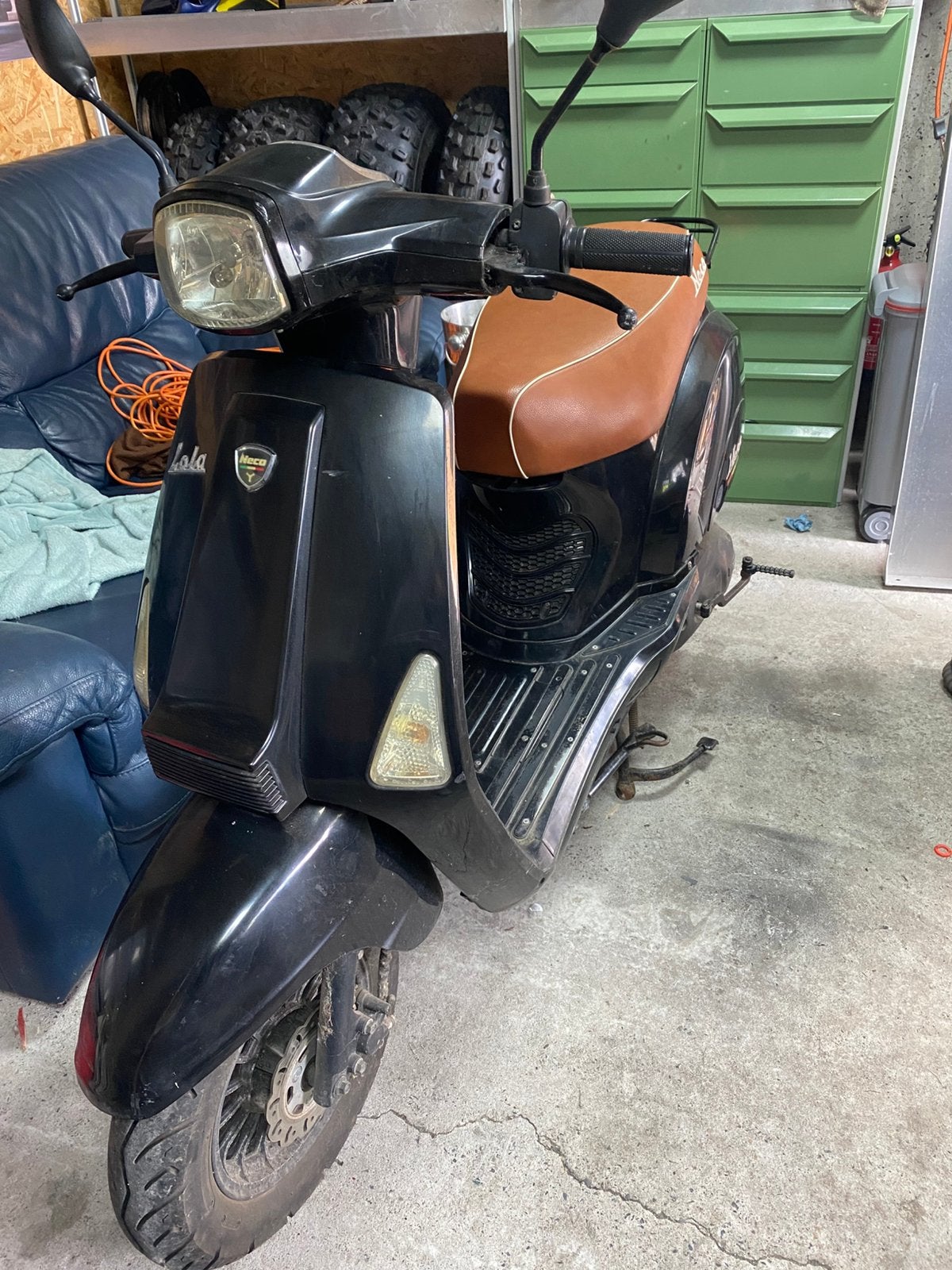 Neco lola 50cc, Vélos & Vélomoteurs, Cyclomoteurs | Vespa, Comme neuf, Enlèvement