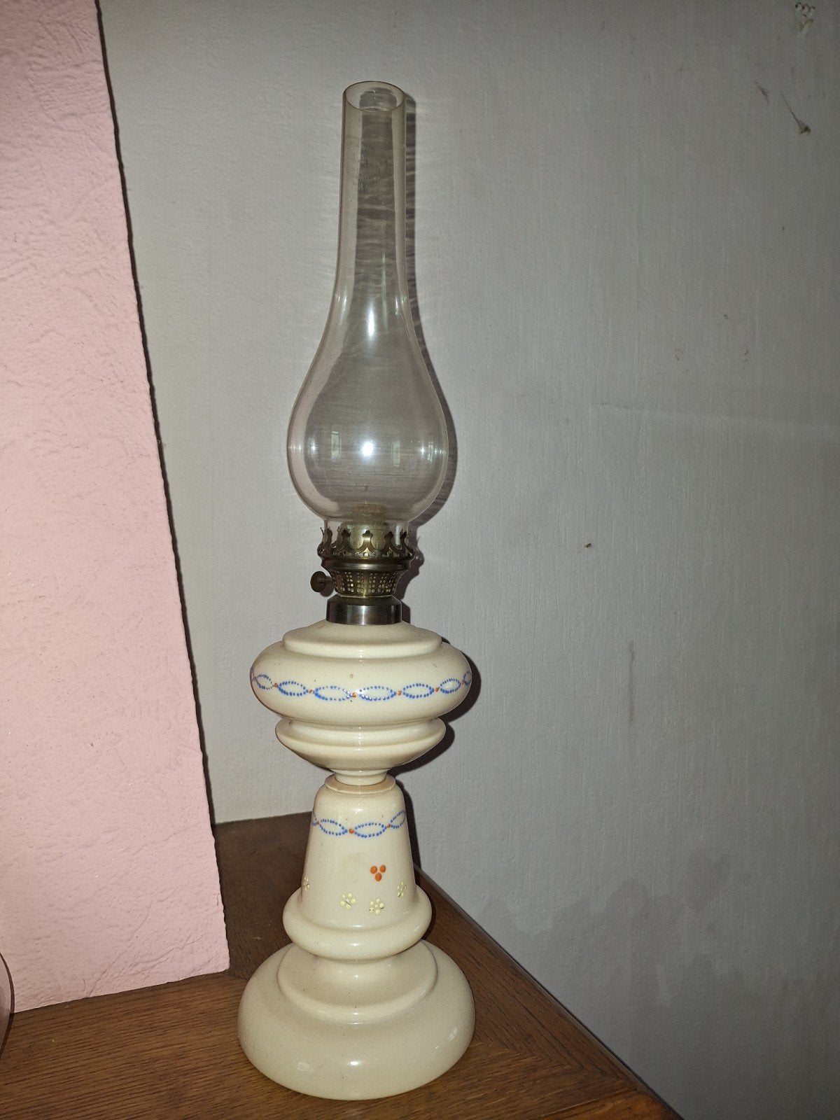 Quinquet lampe a pétrole, Antiquités & Art, Enlèvement