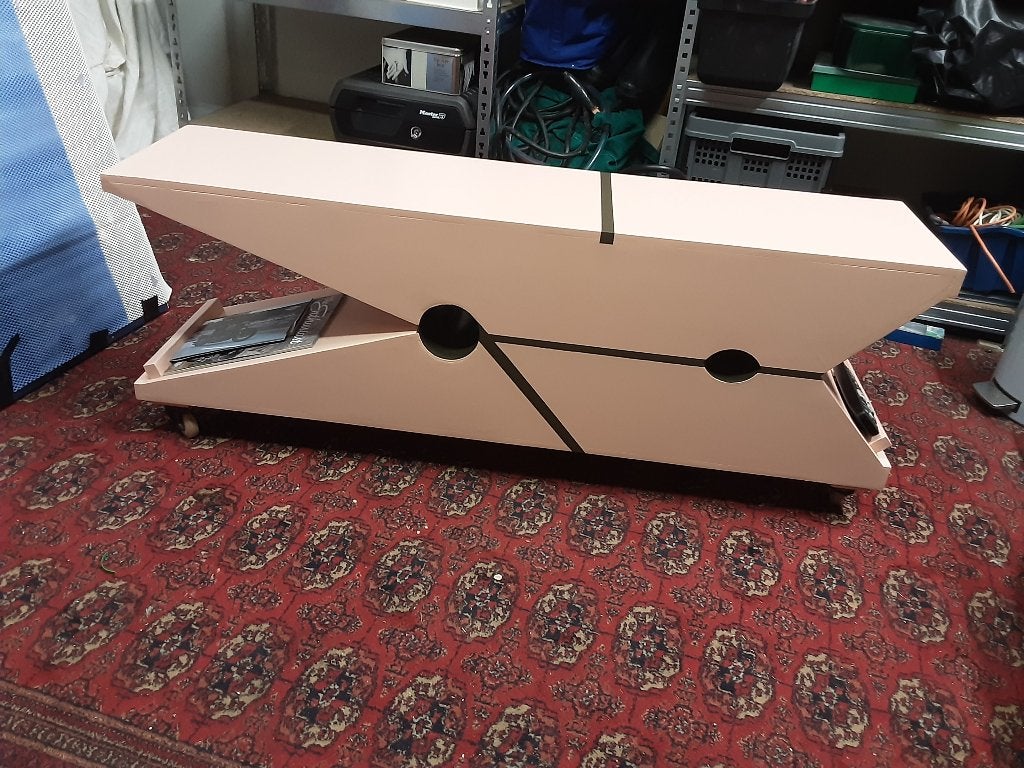 Salontafel wasspeld..., Ophalen, Minder dan 50 cm, 100 tot 150 cm, Zo goed als nieuw