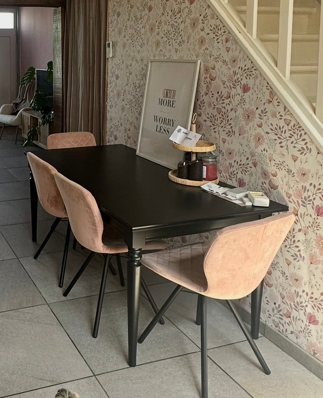 Eettafel Rosentorp met stoelen, Huis en Inrichting, Tafels | Eettafels, Ophalen, Zo goed als nieuw