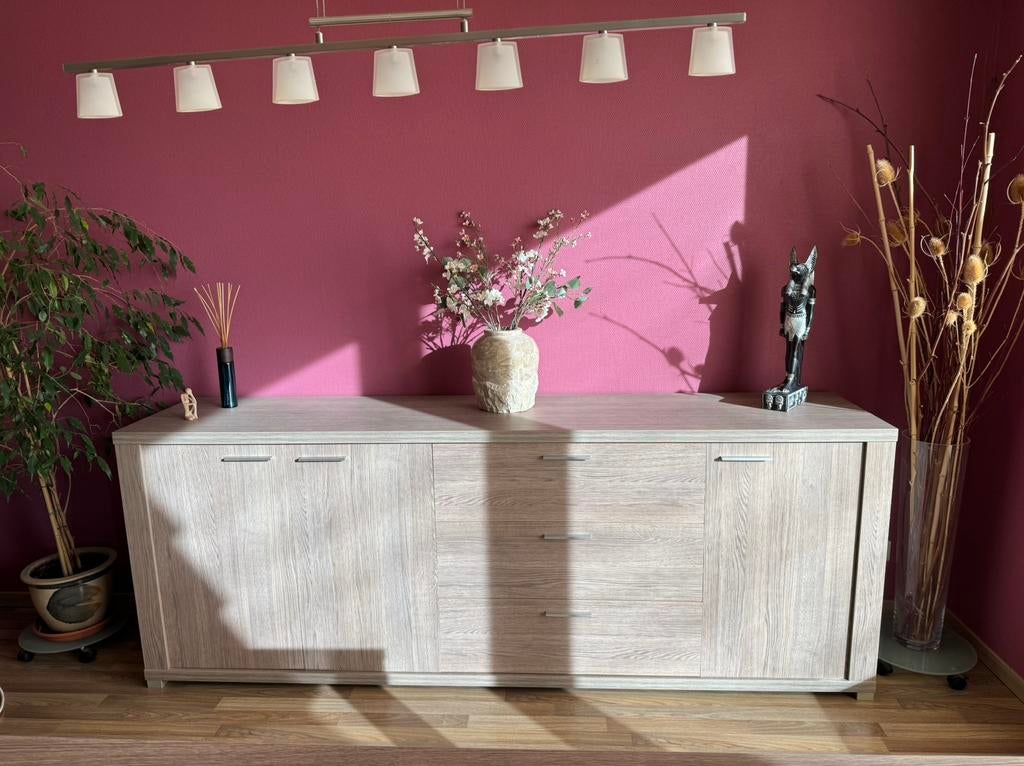 Buffet en chêne gris, Enlèvement, Comme neuf