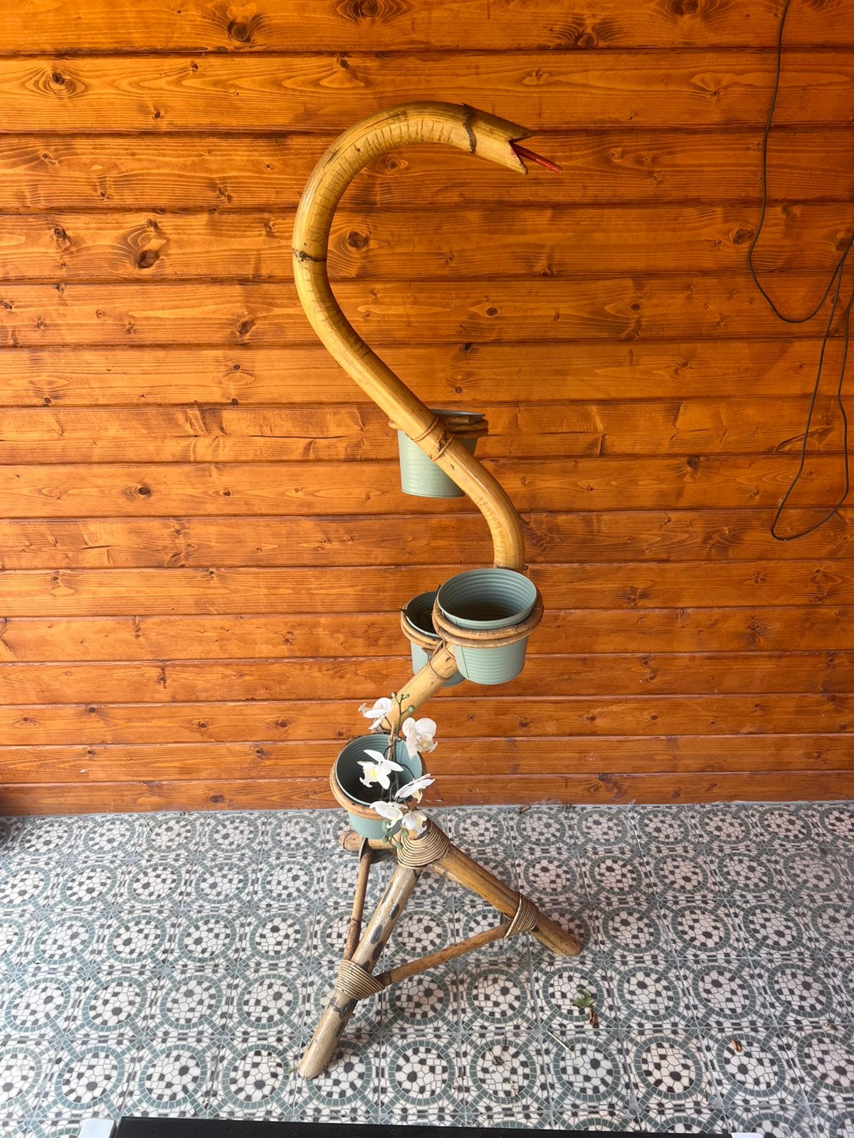 Vintage plantenstaander, Ophalen, Zo goed als nieuw