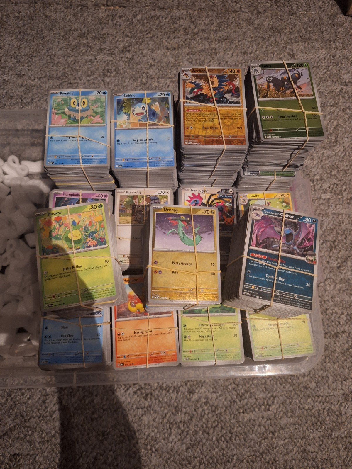 Pokémon bulk, Hobby en Vrije tijd, Verzamelkaartspellen | Pokémon, Ophalen of Verzenden, Nieuw, Meerdere kaarten, Foil