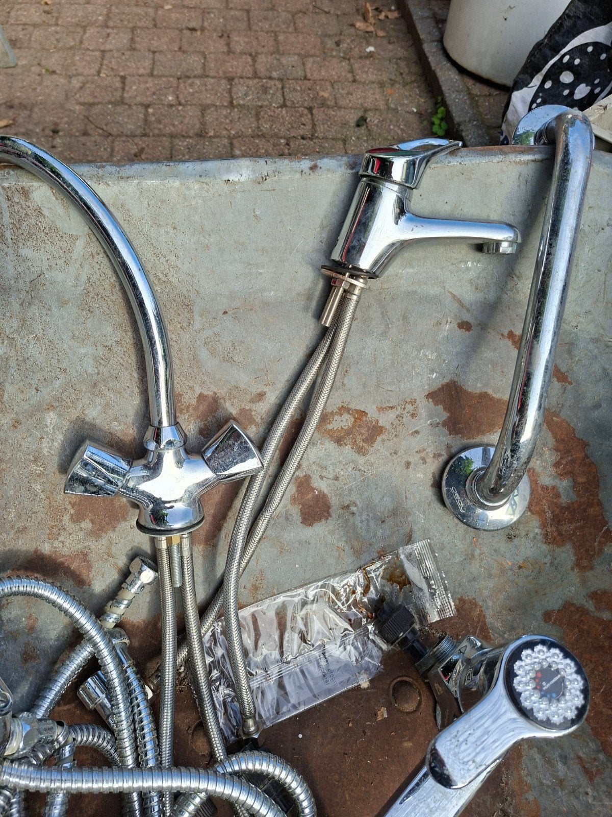 waterkranen, Enlèvement, Douche