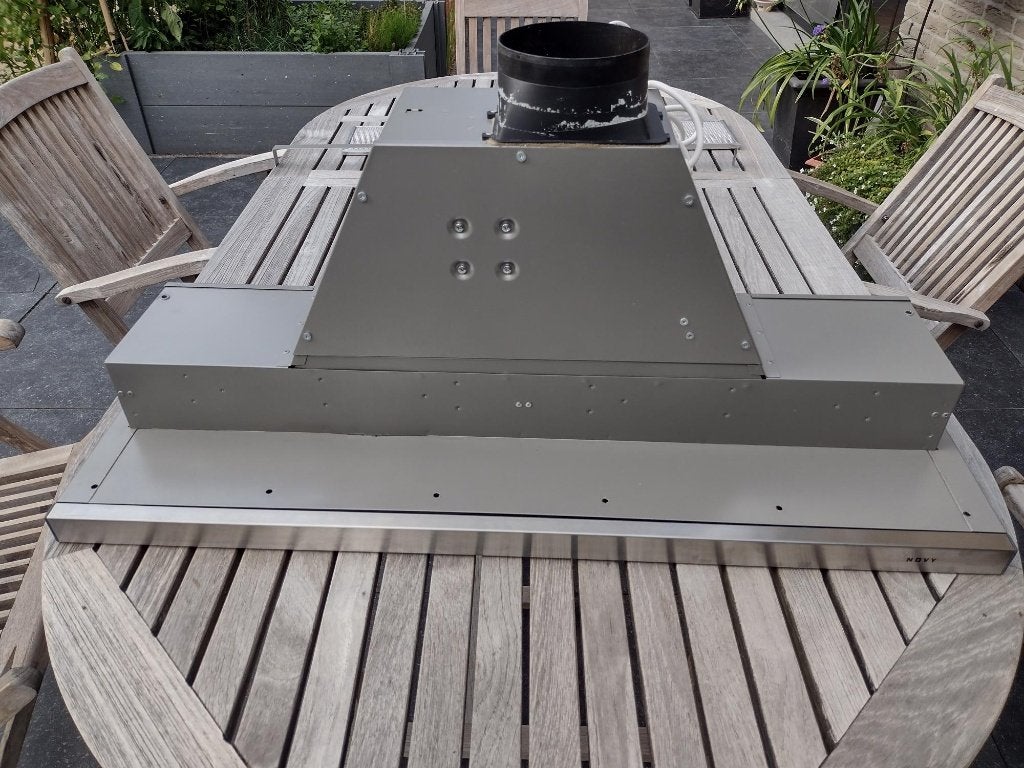 telescopische dampkap Novy, Elektronische apparatuur, Afzuigkappen, Ophalen, Zo goed als nieuw