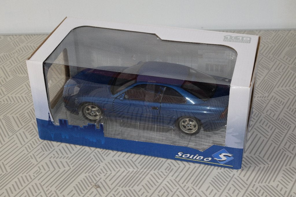 miniature automobile 1:18 neuf solido BMW 850 CSI E31 bleu, Hobby & Loisirs créatifs, Voitures miniatures | 1:18, Neuf, Solido