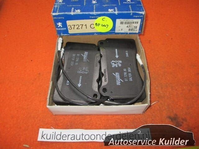 Remblokken voorzijde Peugeot 807  607 Citroen C8 3.0 Origine, Citroën, -, -, Nieuw