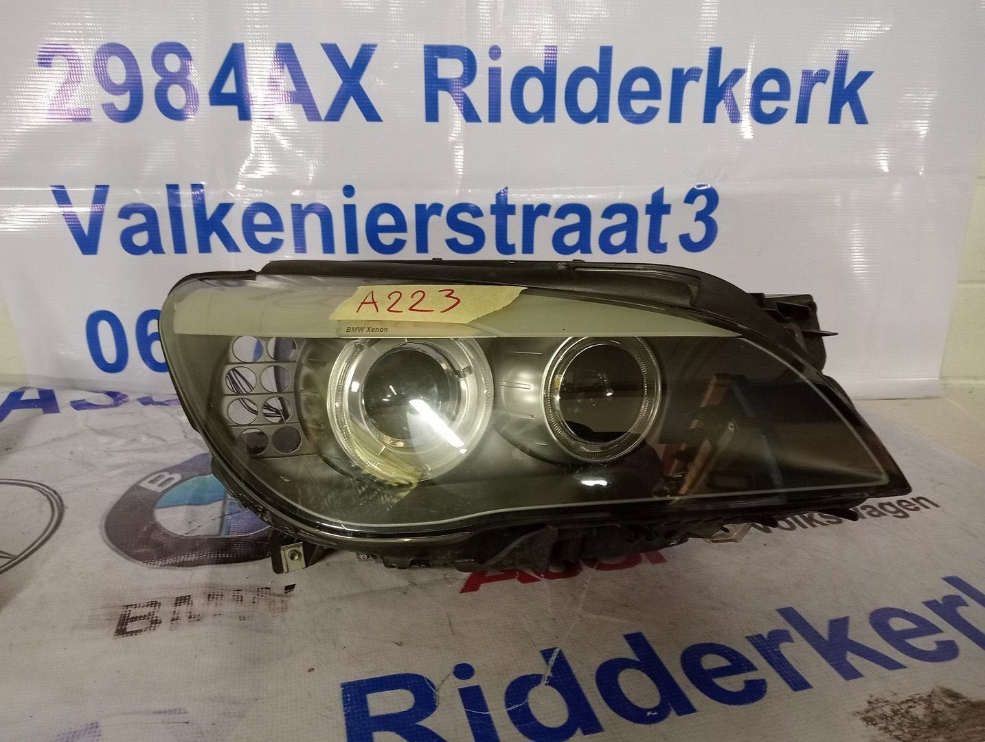 Koplamp BMW 5 Serie E60 Koplamp rechts 7182138, Auto-onderdelen, Gebruikt, -, -, Ophalen of Verzenden